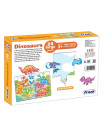 Frank - Multi coloured Dinosaurs Floor Puzzle 24 Pcs 